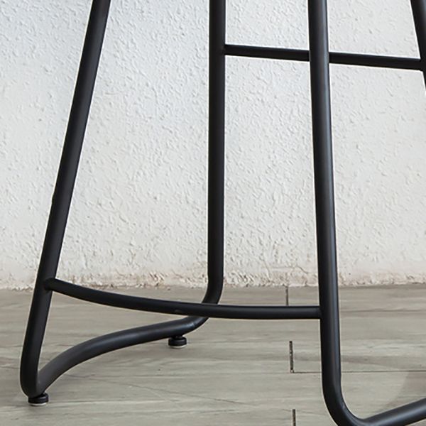 Industrial Indoor Solid Wood Stool Footrest Backless Contoured Seat Dining Stool Clearhalo 'Bar Furniture' 'Bar Stools' 'bar_stools' 'furn' 'furn_bar_stools' 'Furniture' 'Kitchen & Dining Furniture' 1200x1200_8c39ef31-b319-4ff3-acf7-8214a92b911a