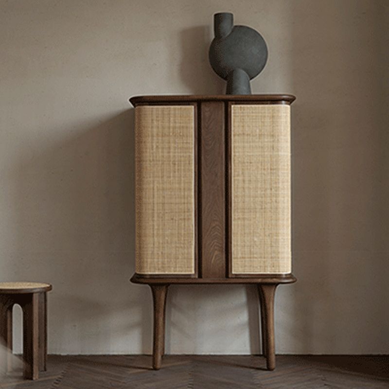 Rectangle Storage Cabinet Solid Wood Standard Cabinet with Doors Clearhalo 'Cabinets & Chests' 'cabinets_chests' 'furn' 'furn_cabinets_chests' 'Furniture' 'Living Room Furniture' 1200x1200_8c39f97e-18dd-4101-92bb-6ee4483ff3d8