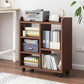 Modern Style Bookshelf Wooden Shelf Bookcase with Caster Wheels Clearhalo 'Bookcases' 'furn' 'furn_bookcases' 'Furniture' 'furniture_bookcases' 'Office Furniture' 1200x1200_8c3b493e-f159-4802-8d06-2b9fe7143693