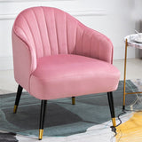 24.80" L x 29.52" W x 28.74" H Barrel Accent Chair Sloped Arm Chair for Living Room Clearhalo 'Accent Chairs' 'accent_chairs' 'Chairs & Seating' 'furn' 'furn_accent_chairs' 'Furniture' 'furniture_accent_chairs' 'Living Room Furniture' 1200x1200_8c3d71c1-8adc-4689-8056-200f2b786334