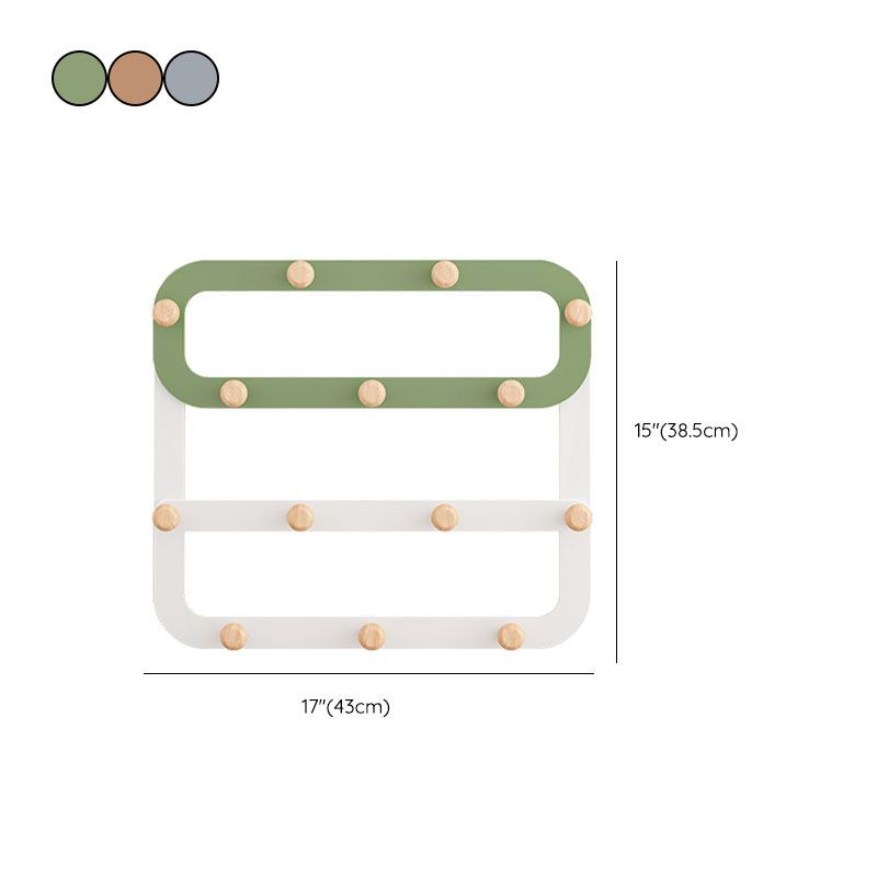 Metal Coat Hanger Contemporary Simple Home Wall Hanging Coat Rack Clearhalo 'Entry & Mudroom Furniture' 'furn' 'furn_hall_tree_coat_racks' 'Furniture' 'Hall Trees & Coat Racks' 'hall_tree_coat_racks' 1200x1200_8c4149ef-d953-402e-b910-5000528bd50f