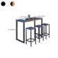 Modern Bar-height Table with Metal Base Bar Table for Outdoor Clearhalo 'Bar Furniture' 'Bar Tables' 'bar_tables' 'furn' 'furn_bar_tables' 'Furniture' 'Kitchen & Dining Furniture' 1200x1200_8c46b7fb-009f-435c-b097-254e3c38f581