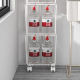 Modern Style Geometric Bookcase Metal Closed Back Book Shelf Clearhalo 'Bookcases' 'furn' 'furn_bookcases' 'Furniture' 'furniture_bookcases' 'Office Furniture' 1200x1200_8c47286d-281a-419e-8a6c-c1bab6bd2681