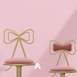 Glam Adjustable Swivel Barstool Matte Finish Velvet Home Stool Clearhalo 'Bar Furniture' 'Bar Stools' 'bar_stools' 'furn' 'furn_bar_stools' 'Furniture' 'furniture_bar_stools' 'Kitchen & Dining Furniture' 1200x1200_8c479f51-c2f0-4f9d-a006-654a26cd6939