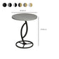 Minimalism Slate and Metal Single Coffee Table Frame Round Glam Coffee Table Clearhalo 'Coffee & Accent Tables' 'Coffee Tables' 'coffee_tables' 'furn' 'furn_coffee_tables' 'Furniture' 'Living Room Furniture' 1200x1200_8c48f6e2-49a6-4e52-8ee1-2330c37baa6c