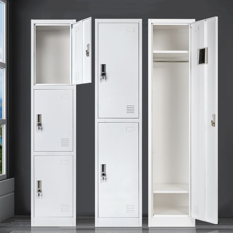 Contemporary Hinged Wardrobe Closet Metal Wardrobe Cabinet for Home
