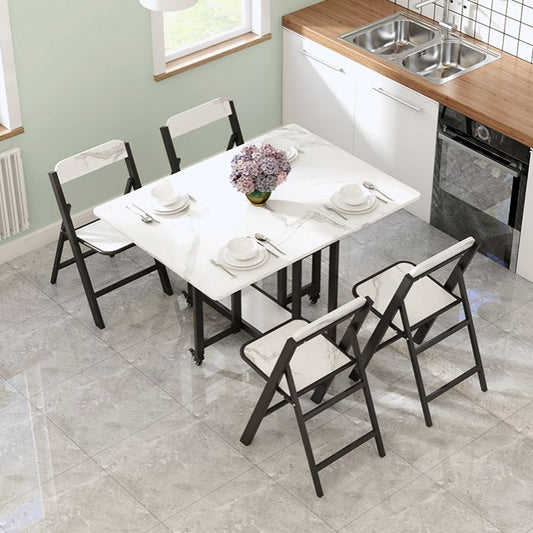 モダンダイニングセット1/2/4/5/7/9 PCSウッドダイニングテーブルと椅子