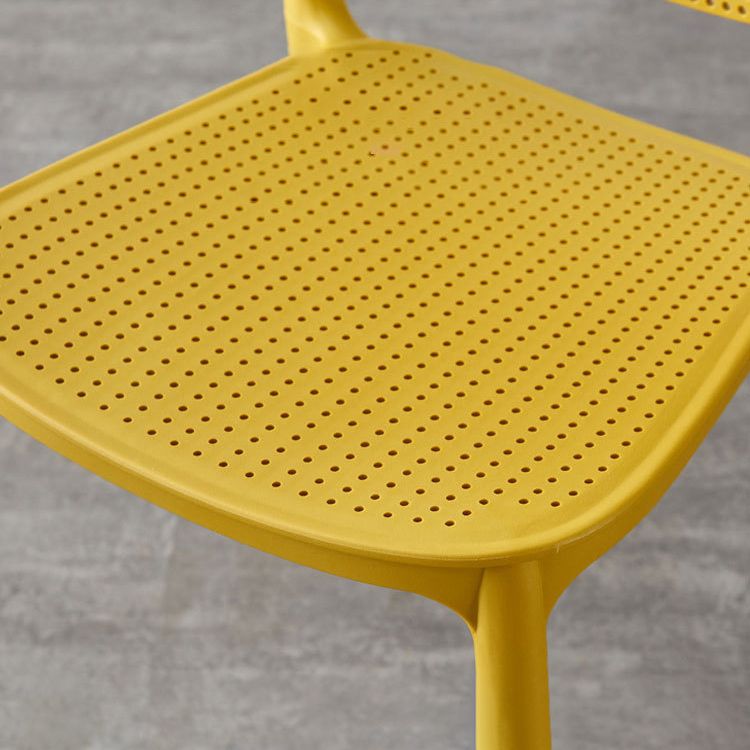 Glam Style Plastic Side Chair Matte Finish Open Back Dining Chair for Dinning Room Clearhalo ' kitchen&dining_furn' 'Dining Chairs' 'Dining Tables & Seating' 'dining_chair' 'furn' 'furn_dining_chair' 'Furniture' 'furniture_dining_chair' 'Kitchen & Dining Furniture' 'kitchen' 1200x1200_8c511c05-0f0d-4791-a992-4f0eb5e499d4