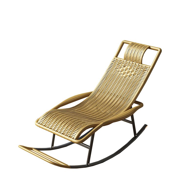 Modern Wicker Rocking Chair Brown Water Resistant Rocker for Living Room Clearhalo 'Chairs & Seating' 'furn' 'furn_rocking_chairs' 'Furniture' 'Living Room Furniture' 'Rocking Chairs' 'rocking_chairs' 1200x1200_8c53a537-ad06-41f1-8335-8af766ff349b