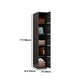 Metal Industrial Cabinet with Hinged Door Black Steel Storage Cabinet for Home Clearhalo 'Armoires & Wardrobes' 'armoires_wardrobes' 'Bedroom Furniture' 'furn' 'furn_armoires_wardrobes' 'Furniture' 1200x1200_8c54703c-e7ea-4348-ab00-17c76ddc72be