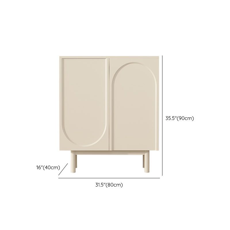 Contemporary Sideboard Stone Storage Sideboard Buffet with Doors for Dining Room Clearhalo 'buffet_sideboard' 'Buffets & Sideboards' 'furn' 'furn_buffet_sideboard' 'Furniture' 'Kitchen & Dining Furniture' 1200x1200_8c554abd-f85f-47e8-ab93-5ad9e263fc46