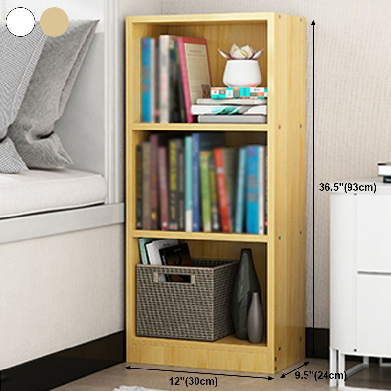 Modern Style Bookcase Closed Back Rectangular Shelf Bookcase for Study Room Clearhalo 'Bookcases' 'furn' 'furn_bookcases' 'Furniture' 'furniture_bookcases' 'kitchen' 'kitchen_bookcases' 'Living Room Furniture' 'Office Furniture' 1200x1200_8c55962e-5592-4507-9491-72f2f4f19a5c