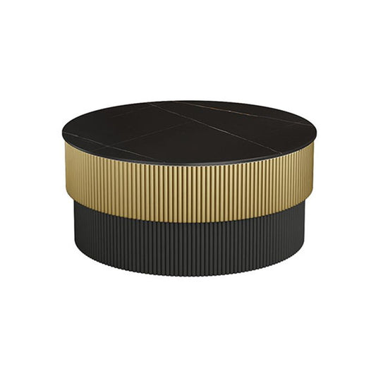 Tavolino ardesia rotondo glam piedistallo nessun singolo tavolino angosciante