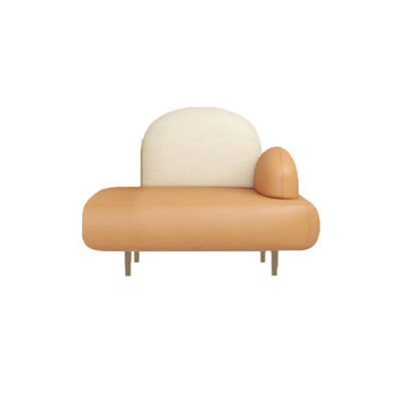Pillow Top Arm Sofa Modern Faux Leather 31.5-In High Loveseat Clearhalo 'furn' 'furn_sofas' 'Furniture' 'furniture_sofas' 'kitchen' 'kitchen_sofas' 'Living Room Furniture' 'Sofa' 'sofas' 1200x1200_8c589543-2912-4c0e-994d-cce17180a749