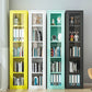 13.78"W Bookcase Scandinavian Style Shelf Bookcase for Home and Office with Door Clearhalo 'Bookcases' 'furn' 'furn_bookcases' 'Furniture' 'furniture_bookcases' 'kitchen' 'kitchen_bookcases' 'Living Room Furniture' 'Office Furniture' 1200x1200_8c59d22b-eeb4-40b6-9fe4-a01362099407