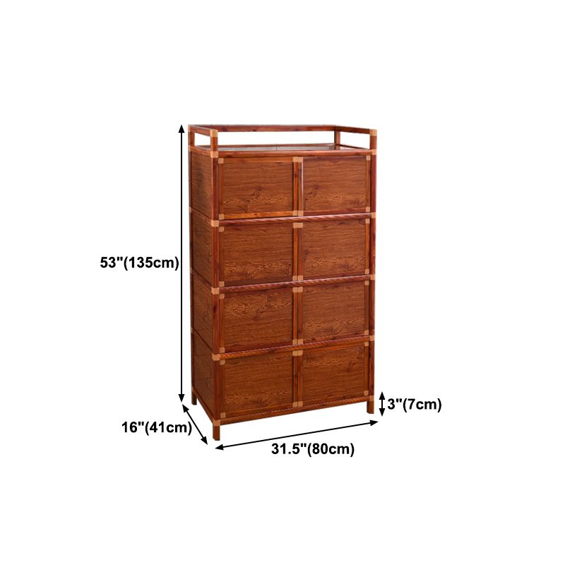 Sideboard in stile moderno Sideboard in metallo marrone per soggiorno