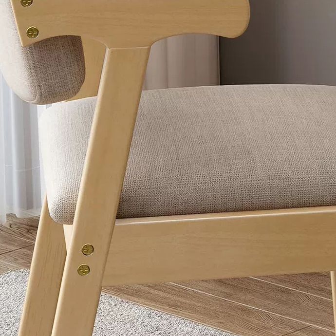 Contemporary Wood Side Chair with Arm Open Back Dining Side Chair for Home Clearhalo ' kitchen&dining_furn' 'Dining Chairs' 'Dining Tables & Seating' 'dining_chair' 'furn' 'furn_dining_chair' 'Furniture' 'furniture_dining_chair' 'Kitchen & Dining Furniture' 'kitchen' 1200x1200_8c5d5eb2-fcce-4e05-b49c-514efbfe358f