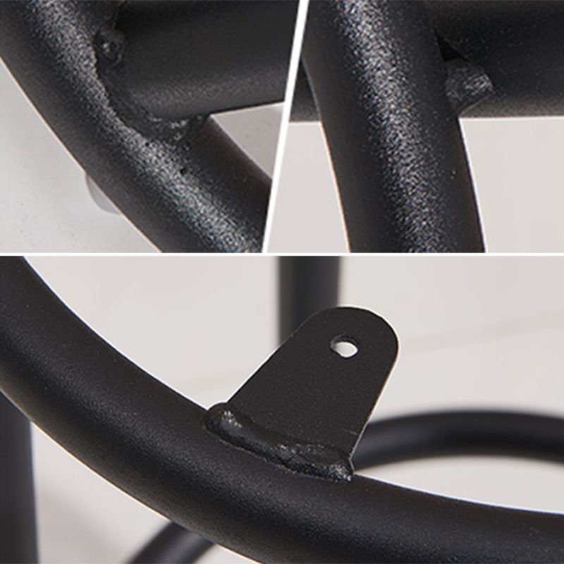 Industrial Armless Backless Counter Stool Steel Cashier Bar Stool with Pedal Clearhalo 'Bar Furniture' 'Bar Stools' 'bar_stools' 'furn' 'furn_bar_stools' 'furniture_bar_stools' 'Kitchen & Dining Furniture' 'kitchen&dining_furn' 'kitchen' 'kitchen_furn' Furniture' 1200x1200_8c5da264-270d-445b-ab49-0ff3263b768c