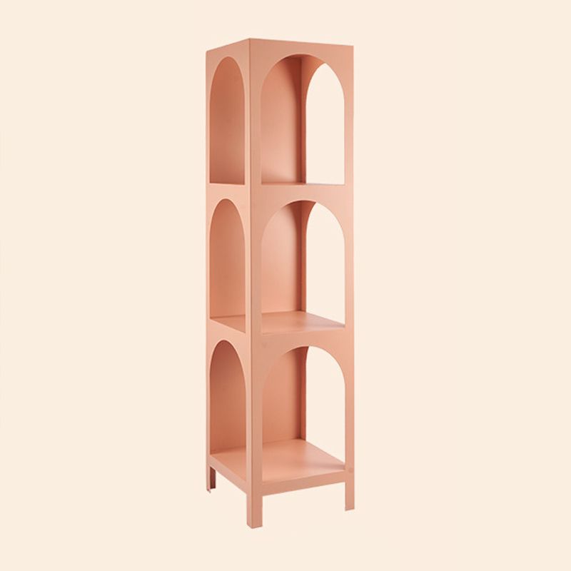 Modern Style Metal Bookshelf Closed Back Shelf Bookcase for Home Clearhalo 'Bookcases' 'furn' 'furn_bookcases' 'Furniture' 'furniture_bookcases' 'kitchen' 'kitchen_bookcases' 'Living Room Furniture' 'Office Furniture' 1200x1200_8c627f4e-ba5f-469f-9984-6af881173526