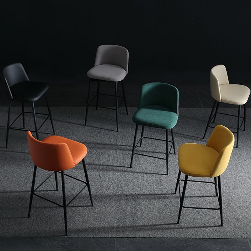 Tabourets de bar de style moderne tabourets de bar rembourrés pour salle à manger