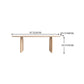 Oval Double Pedestal Modern Table Solid Wood Fixed Table for Home Use Clearhalo ' dining_table' 'Dining Tables & Seating' 'Dining Tables' 'furn' 'furn_dining_table' 'Furniture' 'furniture_dining_table' 'Kitchen & Dining Furniture' 'kitchen&dining_furn' 'kitchen' 'kitchen_dining_table' 1200x1200_8c63bc83-4b2b-49af-bfd2-fea025d5a039