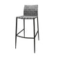 Modern Backrest Bar Stool Leather Counter Stool for Living Room Clearhalo 'Bar Furniture' 'Bar Stools' 'bar_stools' 'furn' 'furn_bar_stools' 'Furniture' 'Kitchen & Dining Furniture' 1200x1200_8c6933f7-8ce7-4e84-8833-ec677dbd3ad9