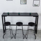 Contemporary Style Dining Sintered Stone Table Rectangle Bar Counter Table for Home Clearhalo 'Bar Furniture' 'Bar Tables' 'bar_tables' 'furn' 'furn_bar_tables' 'Furniture' 'furniture_bar_tables' 'Kitchen & Dining Furniture' 1200x1200_8c6c9ebe-d4de-4ca6-b95e-437a60319bc2