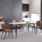 Contemporary Style Kitchen Metal Chair Wingback Dining Armless Side Chair (Set of 2) Clearhalo ' kitchen&dining_furn' 'Dining Chairs' 'Dining Tables & Seating' 'dining_chair' 'furn' 'furn_dining_chair' 'Furniture' 'furniture_dining_chair' 'Kitchen & Dining Furniture' 'kitchen' 1200x1200_8c6e4b55-a44b-4622-8bea-041fddcbabec