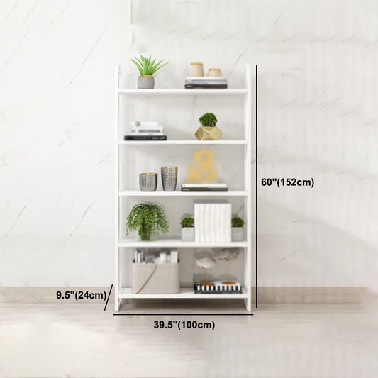 Modern Style Metal Bookshelf Vertical Open Shelf Bookcase for Home Clearhalo 'Bookcases' 'furn' 'furn_bookcases' 'Furniture' 'furniture_bookcases' 'kitchen' 'kitchen_bookcases' 'Living Room Furniture' 'Office Furniture' 1200x1200_8c6f03f3-a040-4da7-aa47-d1a34418916d