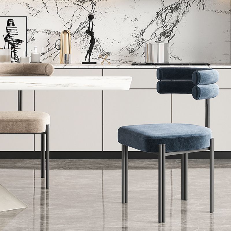 Sillas de comedor sin brazos contemporáneos sillas de comedor tapizadas