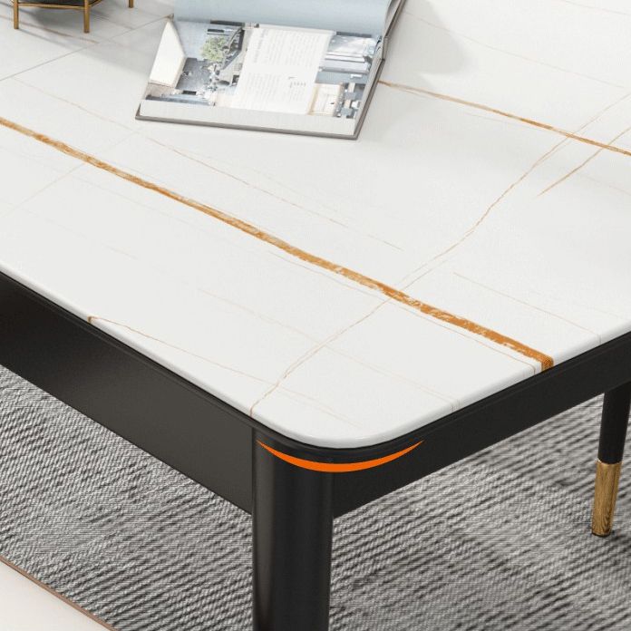 Rectangle 4 Legs Home Furniture Stone Dining Room Collection with Drop Leaf Clearhalo ' dining_table' 'Dining Tables & Seating' 'Dining Tables' 'furn' 'furn_dining_table' 'Furniture' 'furniture_dining_table' 'Kitchen & Dining Furniture' 'kitchen&dining_furn' 'kitchen' 'kitchen_dining_table' 1200x1200_8c7a899b-9fc2-47f6-a9c3-342e94dc3fb5