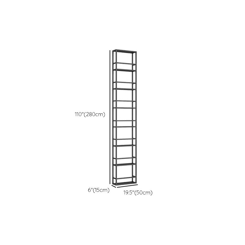 Modern Simple Floor Wine Rack Rectangle Shape Wine Bottle Rack for Dining Room