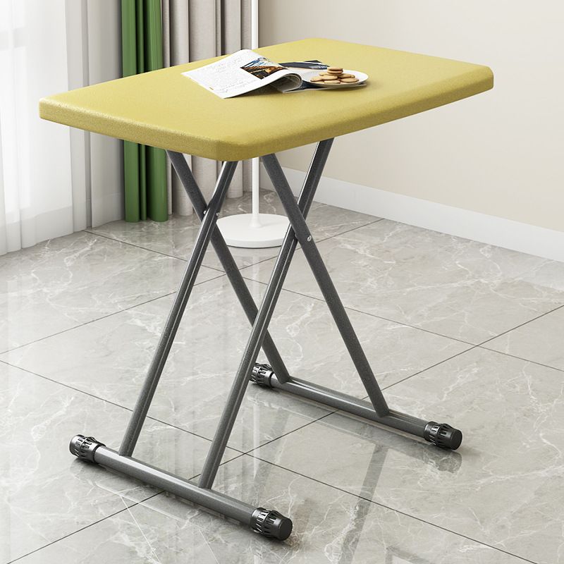 Modern Rectangular Writing Desk Plastic Adjustable Folding Desk,29.9"L x 19.7"W Clearhalo 'Furniture' 'furniture_office_desk' 'Office Desks' 'Office Furniture' 'office_desk' 1200x1200_8c7f69a1-f967-49aa-ac4d-6d742850358e