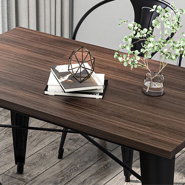 Set tavolo da pranzo per caffetteria 1/2/3/5/7 pezzi Set dinette in legno e metallo