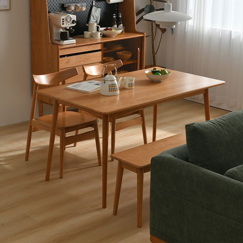 Modern 1/3/4/5 Pieces Dining Room Set Solid Wood Dining Table and Chairs Clearhalo 'Dining Room Sets' 'Dining Tables & Seating' 'dining_room_set' 'furn' 'furn_dining_room_set' 'Furniture' 'furniture_dining_room_set' 'Kitchen & Dining Furniture' 'kitchen&dining_furn' 'kitchen' 1200x1200_8c8dc5f9-002d-495b-8219-7a75f80c91a7