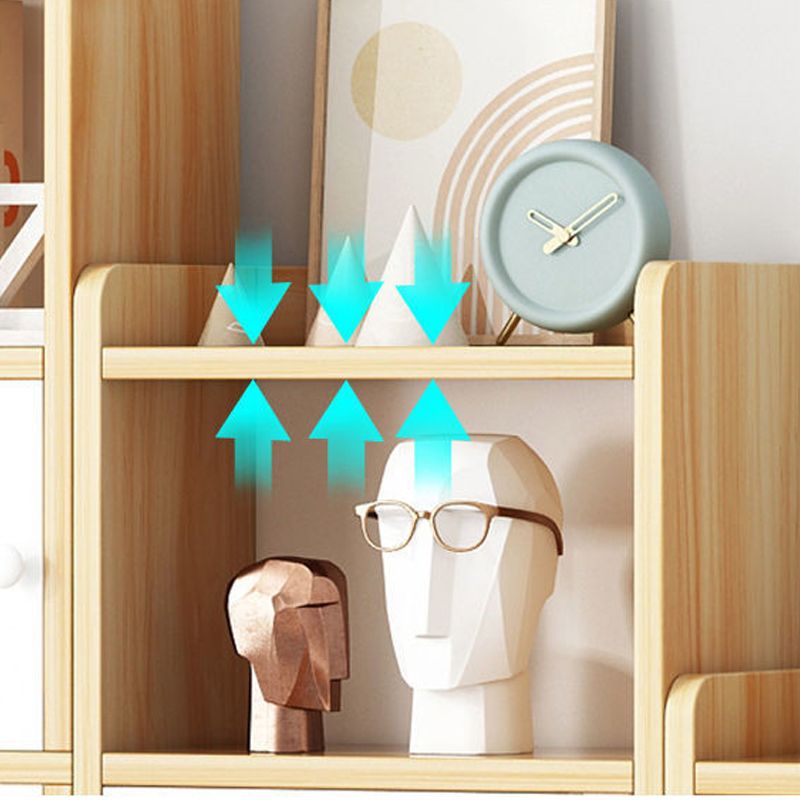 9.84" Wide Accent Cabinet Rectangle Contemporary Wooden Storage Cabinet