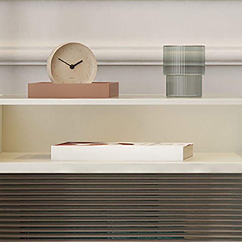 23 "haut de nuit moderne étagère inférieure 1 tiroir en fer table de nuit