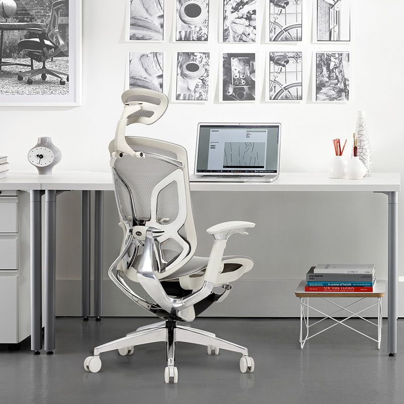 Arms Included Office Chair Modern Adjustable Seat Height Swivel Chair with Wheels Clearhalo 'furn' 'furn_office_chair' 'Furniture' 'Office Chairs' 'Office Furniture' 'office_chair' 1200x1200_8c95032b-a1c4-474d-85d4-3e280c9d2118