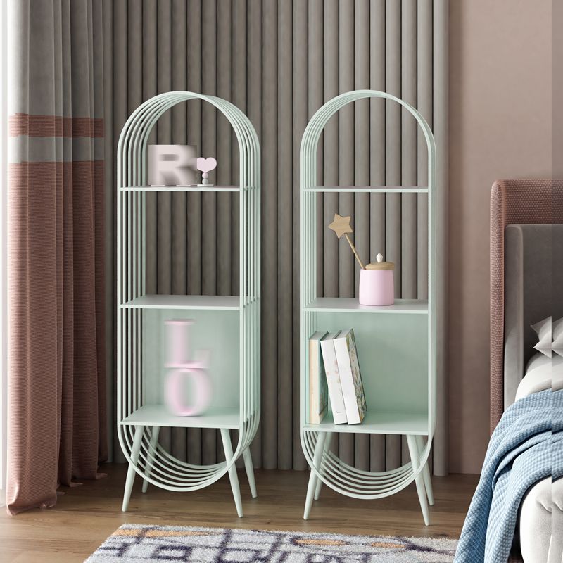 52"H Scandinavian 3-shelf Bookshelf Etagere Shelf Bookcase for Study Room Clearhalo 'Bookcases' 'furn' 'furn_bookcases' 'Furniture' 'furniture_bookcases' 'Office Furniture' 1200x1200_8c9741a3-011f-4650-a71e-f2d344b3f041