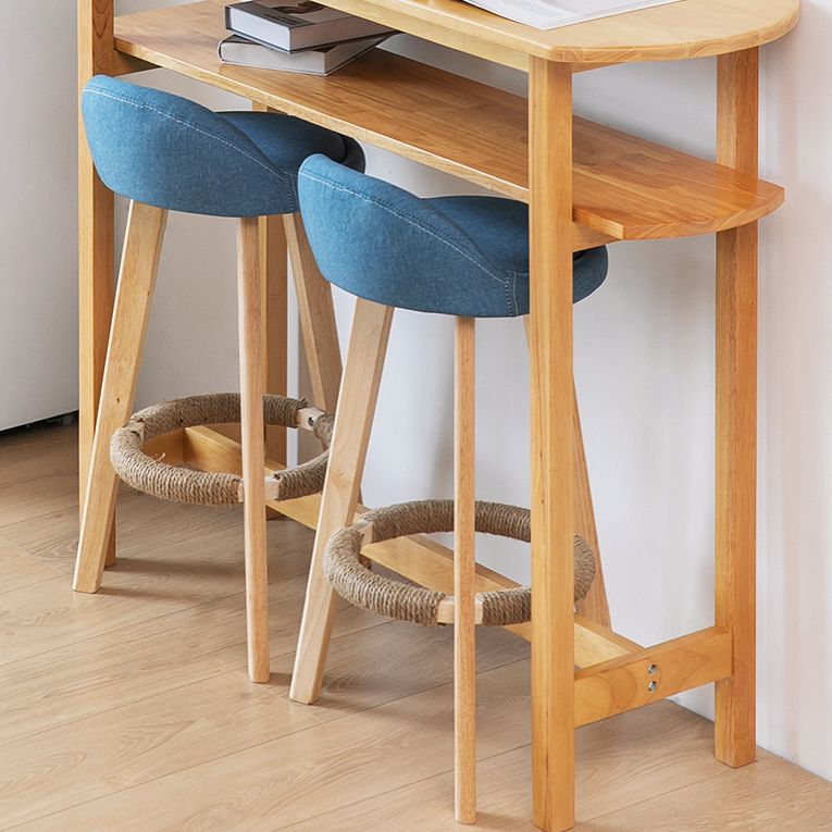 Scandinavian Milk Tea Shop Footrest Stool Matte Finish Upholstered Bar Stools Clearhalo 'Bar Furniture' 'Bar Stools' 'bar_stools' 'furn' 'furn_bar_stools' 'Furniture' 'furniture_bar_stools' 'Kitchen & Dining Furniture' 1200x1200_8c9c97d8-97ee-48af-9c31-977d64404c68