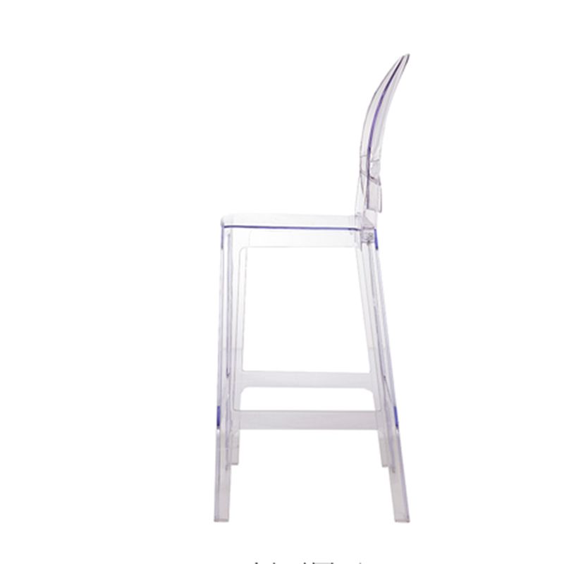 Plastique contemporain Low Back Counter Tool Represt Rester avec 4 jambes