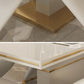 Metal Traditional Luxury Rectangle Dining Table Sintered Stone Table for Dining Room Clearhalo ' dining_table' 'Dining Tables & Seating' 'Dining Tables' 'furn' 'furn_dining_table' 'Furniture' 'furniture_dining_table' 'Kitchen & Dining Furniture' 'kitchen&dining_furn' 'kitchen' 'kitchen_dining_table' 1200x1200_8ca06bc2-ebf1-42d7-a099-3d8808f31485