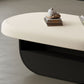 Contemporary Irregular Coffee Table Modern 15.7-In High 1 Single Cocktail Table Clearhalo 'Coffee & Accent Tables' 'Coffee Tables' 'coffee_tables' 'furn' 'furn_coffee_tables' 'Furniture' 'Living Room Furniture' 1200x1200_8ca1c100-32f2-4b5b-984a-7fecd15849c0