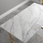 Nordic 1/2/5/7 Pieces Dining Set Rectangle Stone Dining Table for Dining Room Clearhalo 'Dining Room Sets' 'Dining Tables & Seating' 'dining_room_set' 'furn' 'furn_dining_room_set' 'Furniture' 'Kitchen & Dining Furniture' 1200x1200_8ca79bbe-9486-4340-9a76-aa2b847abf05