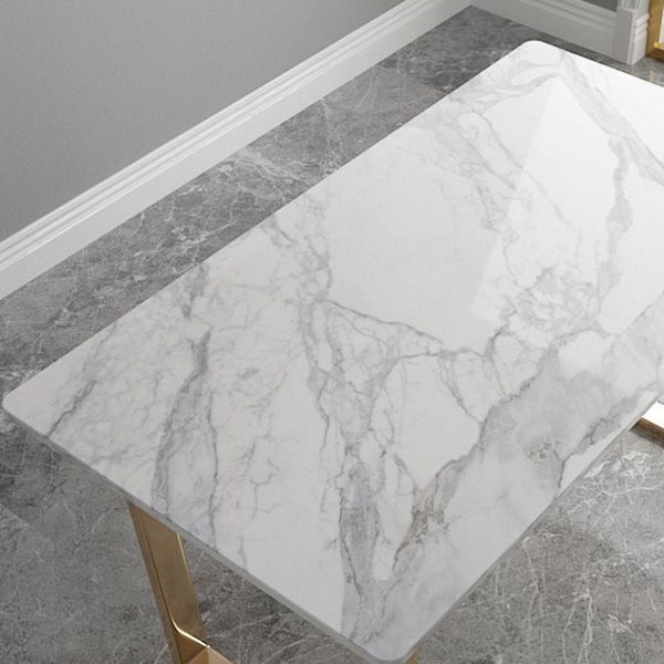 Nordic 1/2/5/7 Pieces Dining Set Rectangle Stone Dining Table for Dining Room Clearhalo 'Dining Room Sets' 'Dining Tables & Seating' 'dining_room_set' 'furn' 'furn_dining_room_set' 'Furniture' 'Kitchen & Dining Furniture' 1200x1200_8ca79bbe-9486-4340-9a76-aa2b847abf05