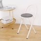 Contemporary Side Chair Metal Open Back Dining Chair for Indoor
