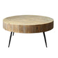 3 Legs Round Natural Finish Coffee Table Rustic Wooden Coffee Table Clearhalo 'Coffee & Accent Tables' 'Coffee Tables' 'coffee_tables' 'furn' 'furn_coffee_tables' 'Furniture' 'furniture_coffee_tables' 'Living Room Furniture' 1200x1200_8cacdf5a-df2e-4694-a51c-e6c31cb049d1