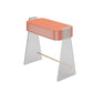 Contemporain 1 tiroir Maquillage Vanité Bureau en bois et coiffeur en acrylique