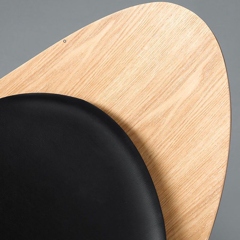 Contemporary Style Wooden Dining Chair Kitchen Dining Armless Side Chair Clearhalo ' kitchen&dining_furn' 'Dining Chairs' 'Dining Tables & Seating' 'dining_chair' 'Furniture' 'furniture_dining_chair' 'Kitchen & Dining Furniture' 'kitchen' 1200x1200_8cae6625-7510-46f1-985a-9927a7560e36