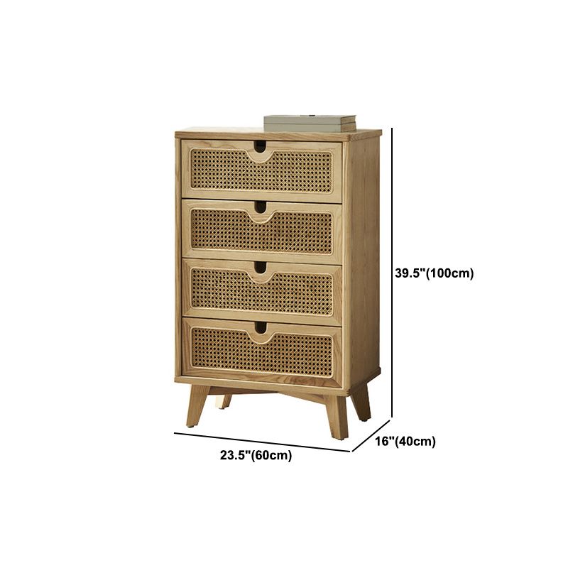 Modern Natural Accent Chest with Drawers and Solid Wood Straight Legs Clearhalo 'Cabinets & Chests' 'cabinets_chests' 'furn' 'furn_cabinets_chests' 'Furniture' 'Living Room Furniture' 1200x1200_8cae9e6f-1297-430f-994a-b70395415408